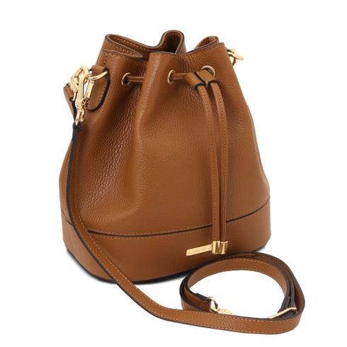 TL Bag - Leather bucket bag